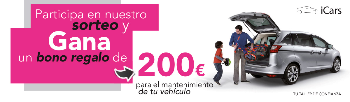 iCars Sorteo Bono 200€